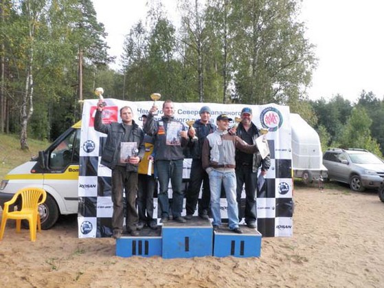 Победа команды "Вымпел" в III этапе Чемпионата СЗФО по трофи-рейдам на ATV "Бомбардир-трофи"
