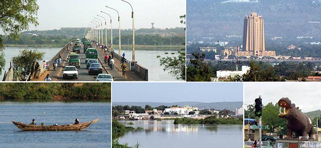 Бамако, столица, река Нигер!