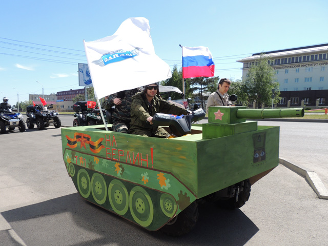 CFMOTO на Дне Победы в Ставрополе