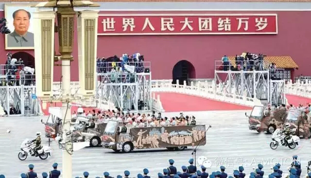 Мотоциклы CFMOTO 650 TK на военном параде в Пекине