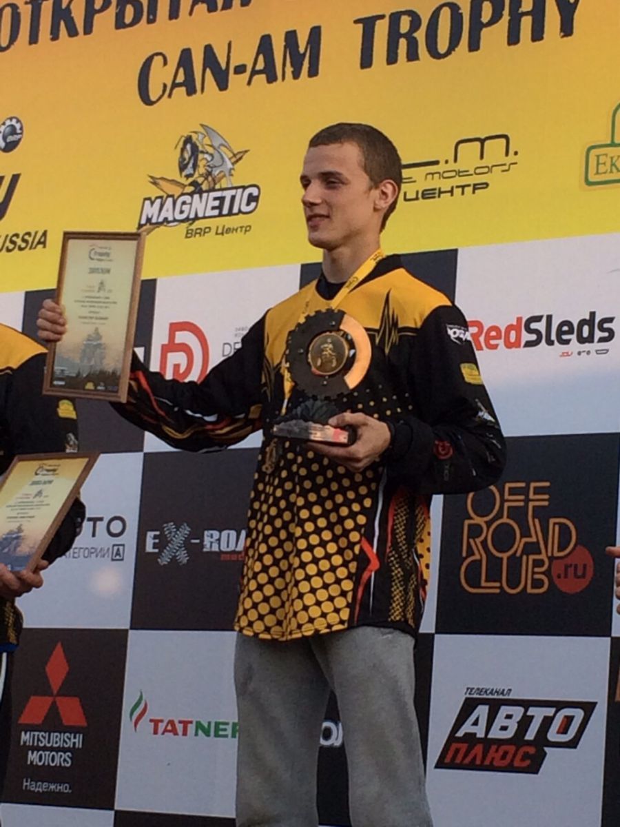Владислав Маликов победил на 2 этапе Can-Am Trophy