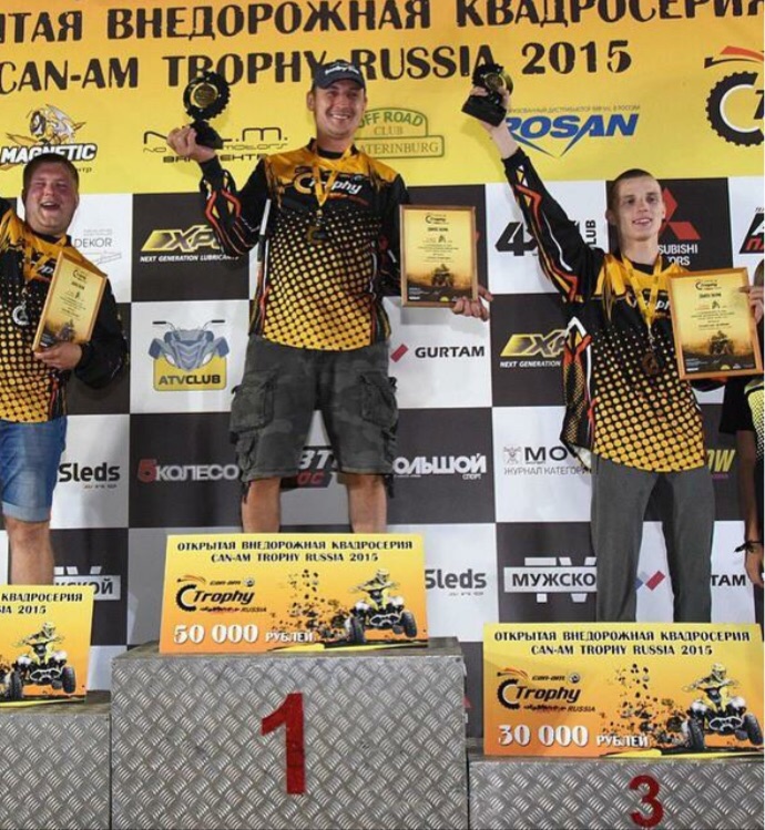 Победа "Grizzly Club" на 3 этапе Can-Am Trophy в Астрахани
