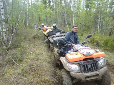 Мотосалон «ВездеХод» в составе экспедиции Trophy club "Baikal" и "All Road Club "Terrano или покорение тайги.