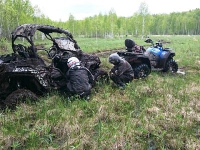 24 мая команда УГА-Авто «Квадро Клуб Тюмень» пробовала покорить знаменитые тараскульские болота
