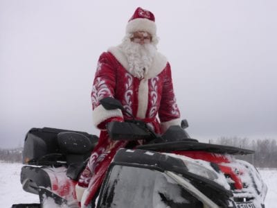 В Рыбинске встретили Деда Мороза
