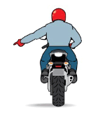 Знак проезжай мотоциклист