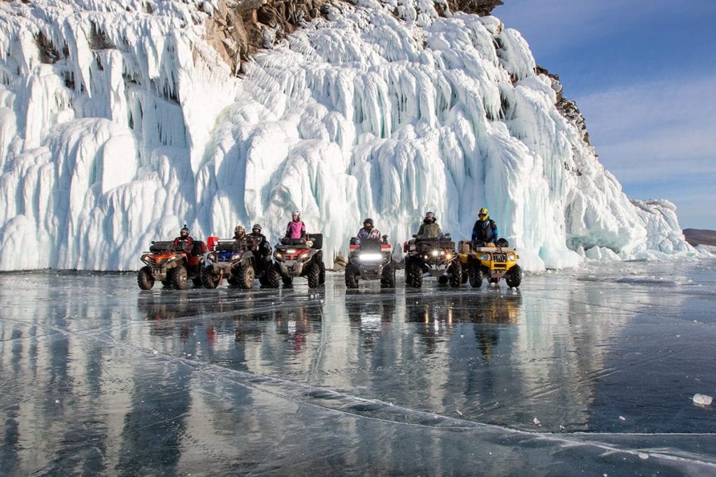 Экспедиция на квадроциклах. "Лёд Байкала 2019"