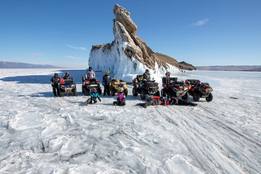 Экспедиция на квадроциклах. "Лёд Байкала 2019"