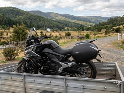 Как перевезти мотоцикл