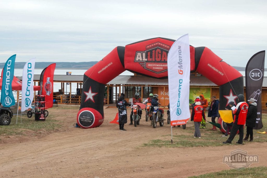 CFMOTO на «ENDURO CAMP 2019» на озере Беле