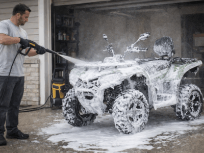 Мойка квадроцикла — как правильно?