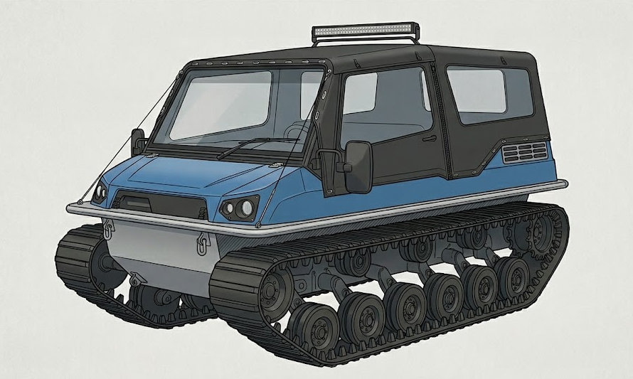 Снегоболотоходы: что это за техника, сколько стоит и где ее купить