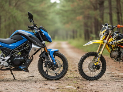 Питбайк и мотоцикл: отличия