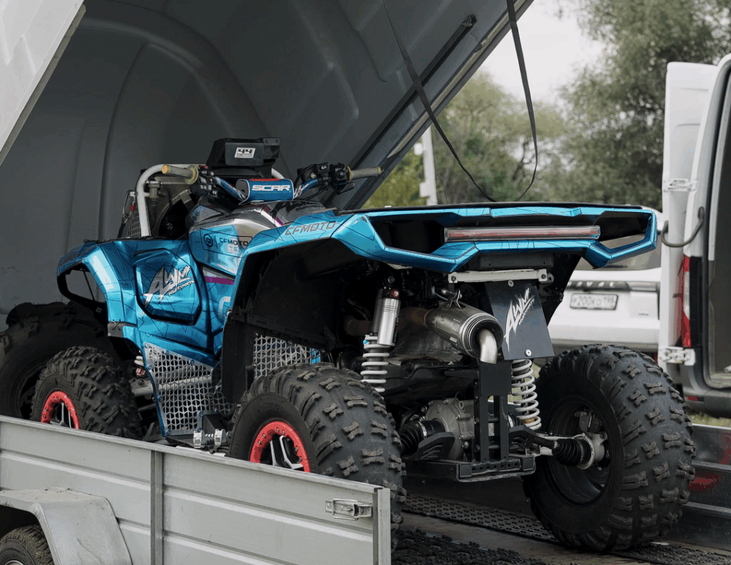 Можно ли буксировать квадроцикл