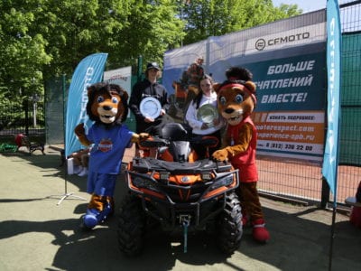 В Сестрорецке прошел детский теннисный турнир при поддержке дилера Мотореспект