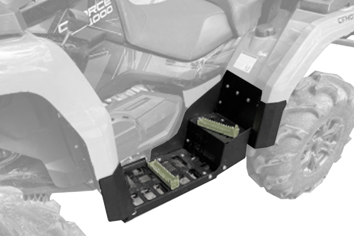 Комплект порогов для CFORCE 800 HO EPS/1000 EPS/OVERLAND EPS Комплект порогов для CFORCE 800 HO EPS/1000 EPS/OVERLAND EPS