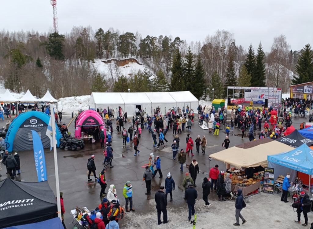 Мотосалон «DISCOVERY» на Международном Деминском лыжном марафоне 2024