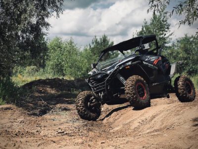 Тест-драйв CFMOTO на Куйбышевском водохранилище