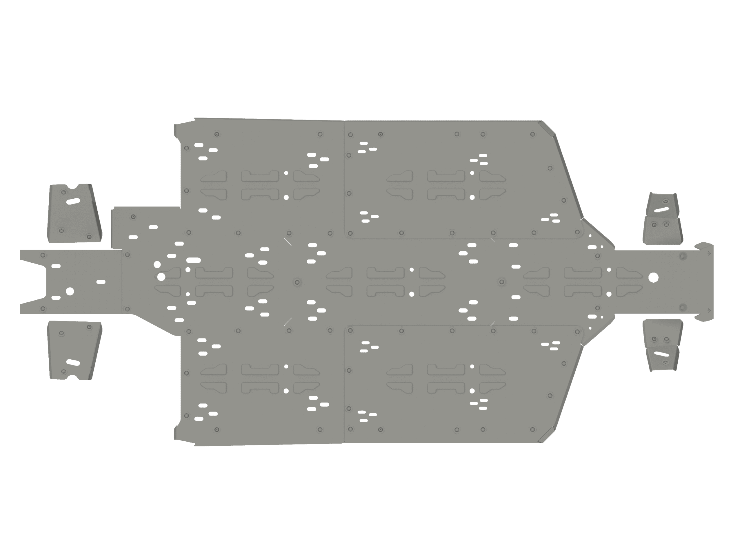 Комплект защиты днища для CFMOTO UFORCE 1000XL EPS Комплект защиты днища для CFMOTO UFORCE 1000XL EPS — изображение 2