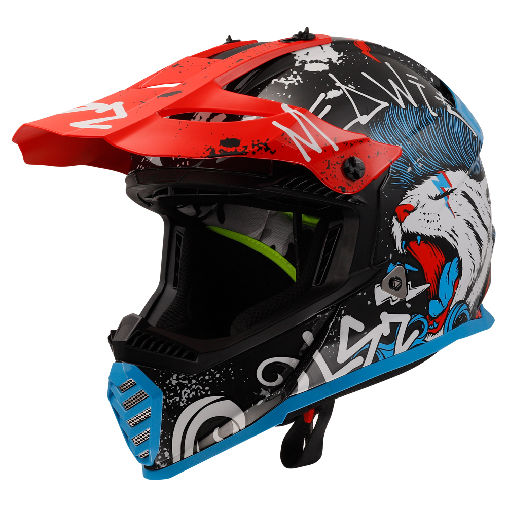 Кроссовый шлем MX437 FAST II MINI STARMAW (детский) Кроссовый шлем MX437 FAST II MINI STARMAW (детский)