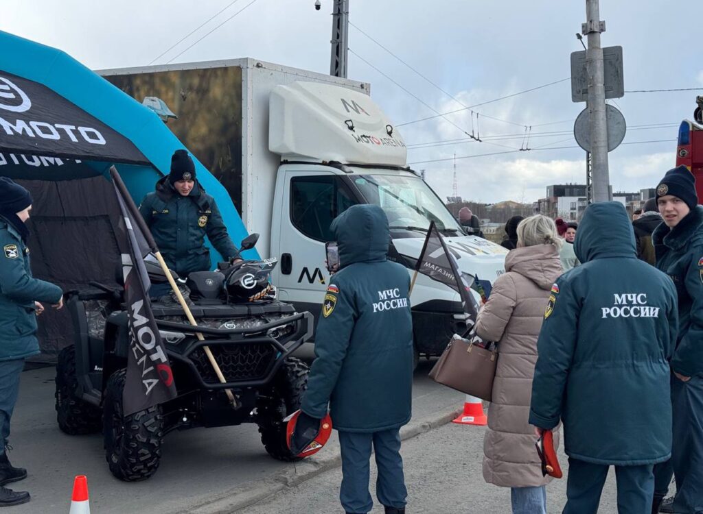 «Мото Арена» на мероприятии МЧС в Петрозаводске