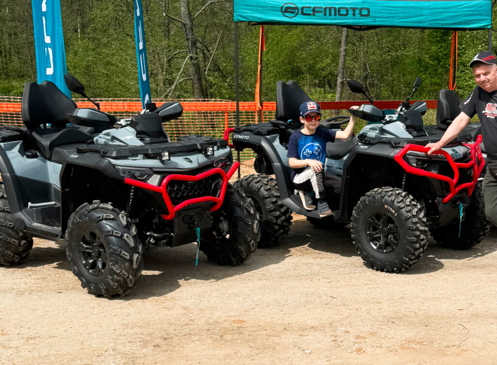 Выставка техники CFMOTO на первом Чемпионате и Первенстве ЦФО по мотокроссу в Ковровском районе