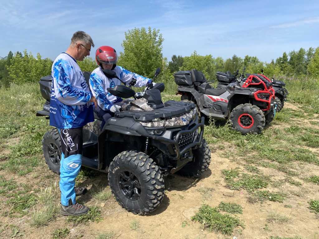 Тест-драйв квадроциклов CFMOTO в Иркутске