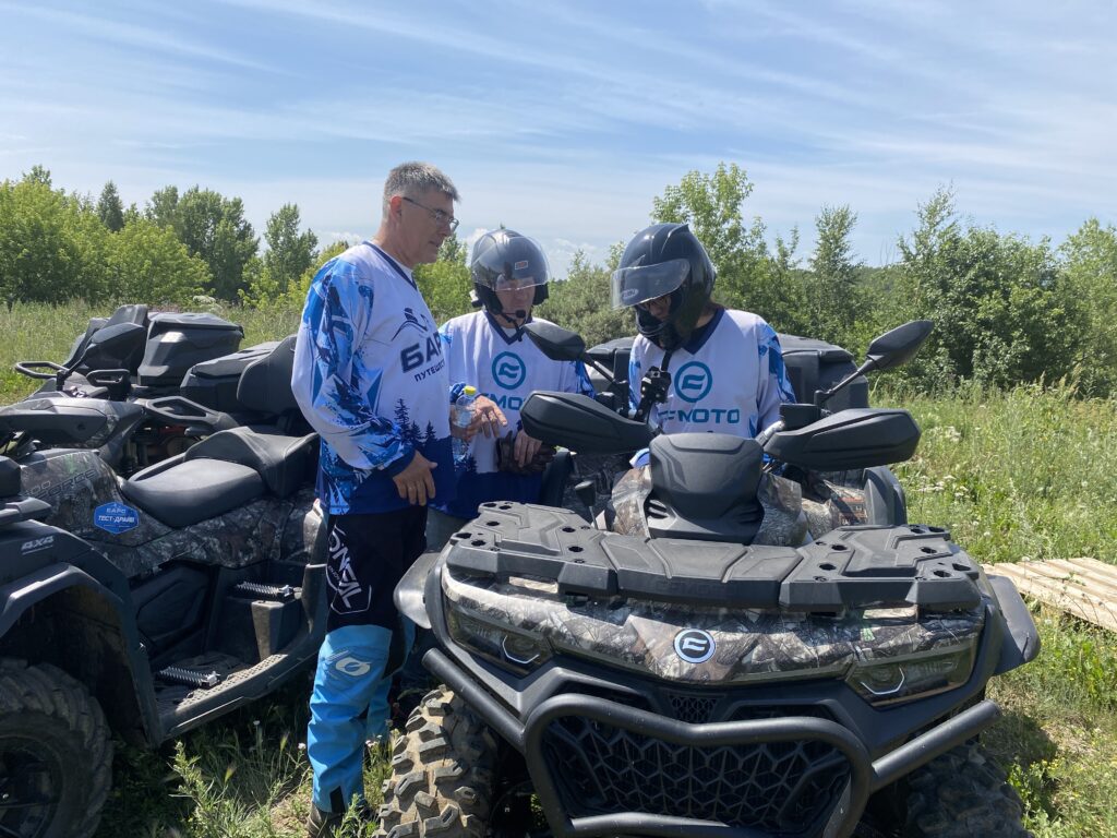 Тест-драйв квадроциклов CFMOTO в Иркутске