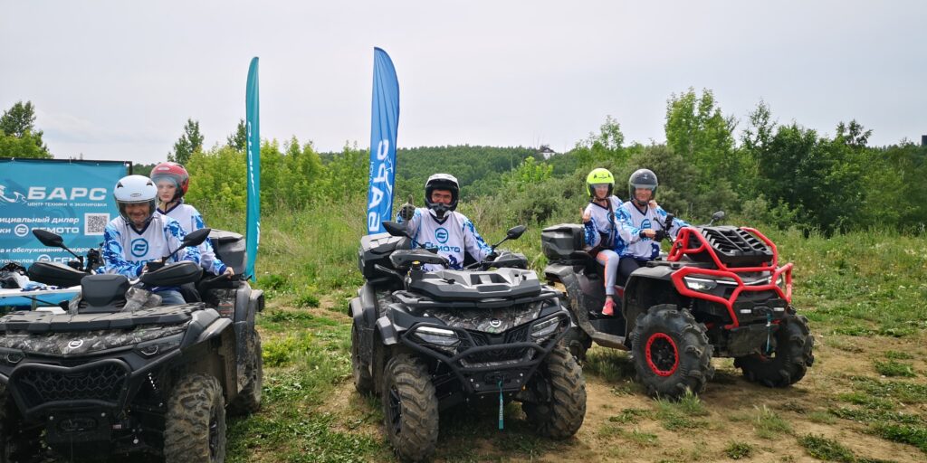 Тест-драйв квадроциклов CFMOTO в Иркутске