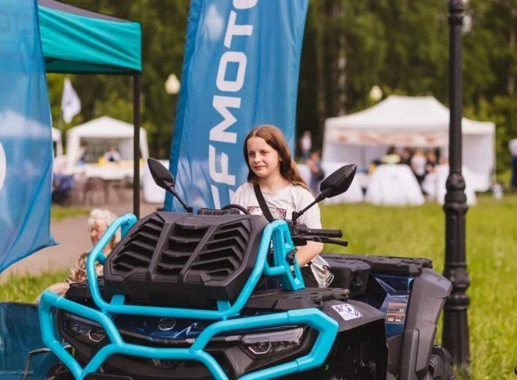 Выставка техники CFMOTO на дне города