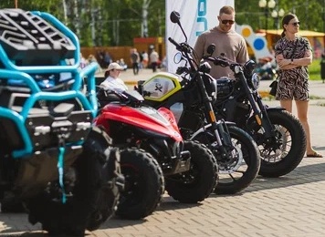 Выставка техники CFMOTO на дне города