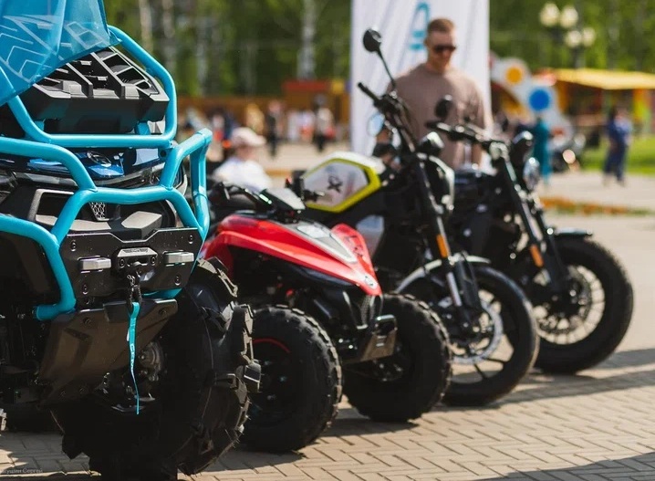 Выставка техники CFMOTO на дне города