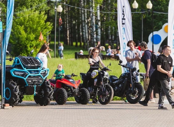 Выставка техники CFMOTO на дне города