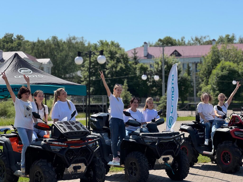 Яркие эмоции и мощь CFMOTO на межрегиональном велопробеге в Татарстане!