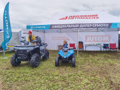 CFMOTO на Чемпионате Кировской области по мото- и квадрокроссу: драйв, техника и зрелище
