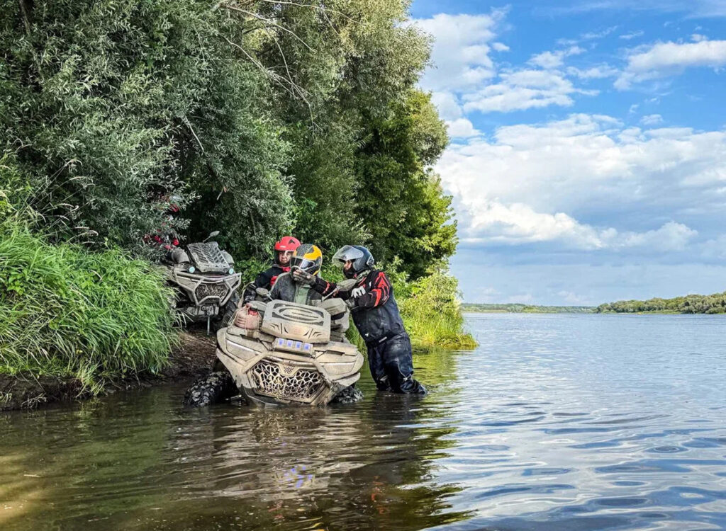 Летний драйв на Оке вместе с ATVARMOR CLUB