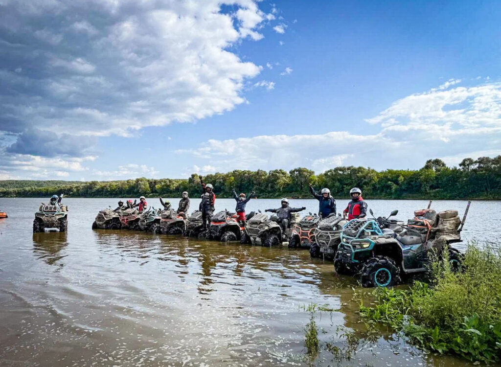 Летний драйв на Оке вместе с ATVARMOR CLUB