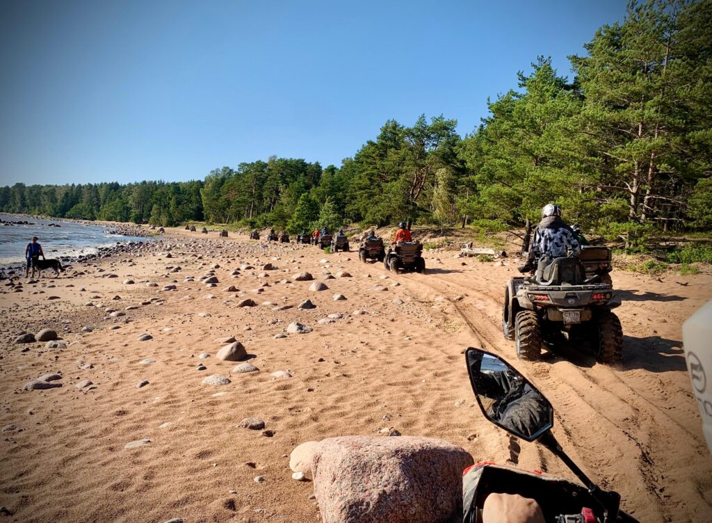 «MotorespectCamp» на побережье Финского залива