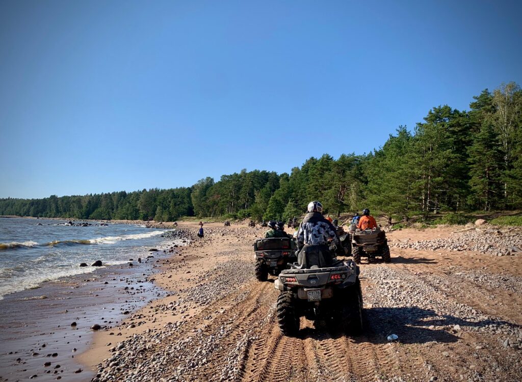 «MotorespectCamp» на побережье Финского залива