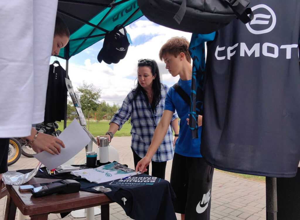 «Роза Ветров» представляет технику CFMOTO на семейном мероприятии