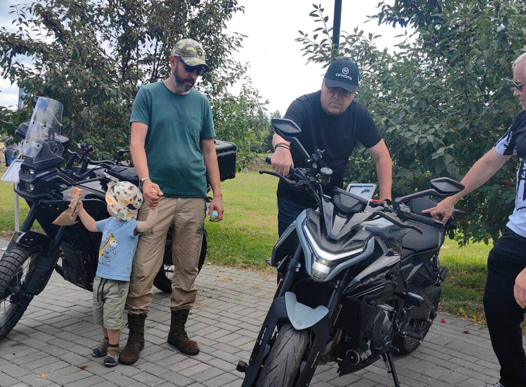«Роза Ветров» представляет технику CFMOTO на семейном мероприятии
