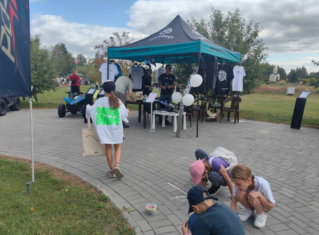 «Роза Ветров» представляет технику CFMOTO на семейном мероприятии