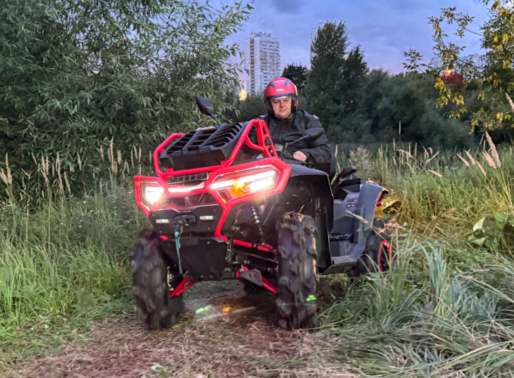 Тест-драйв квадроциклов CFMOTO вместе с «ТвойГараж.РУ»