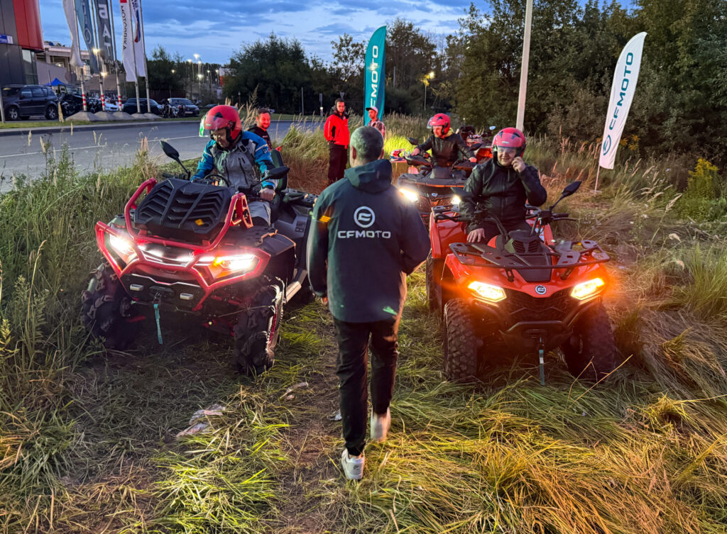 Тест-драйв квадроциклов CFMOTO вместе с «ТвойГараж.РУ»
