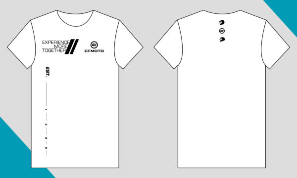 Белая футболка experience