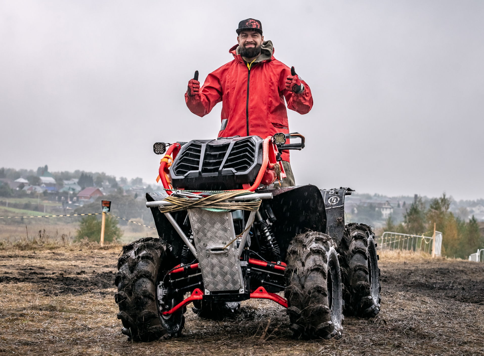 Чемпионат России по гонкам на квадроциклах с водными препятствиями