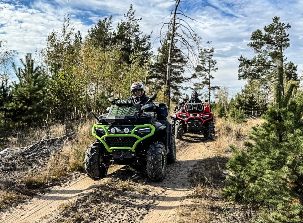 Золотая осень в Белоомуте вместе с ATVARMOR CLUB