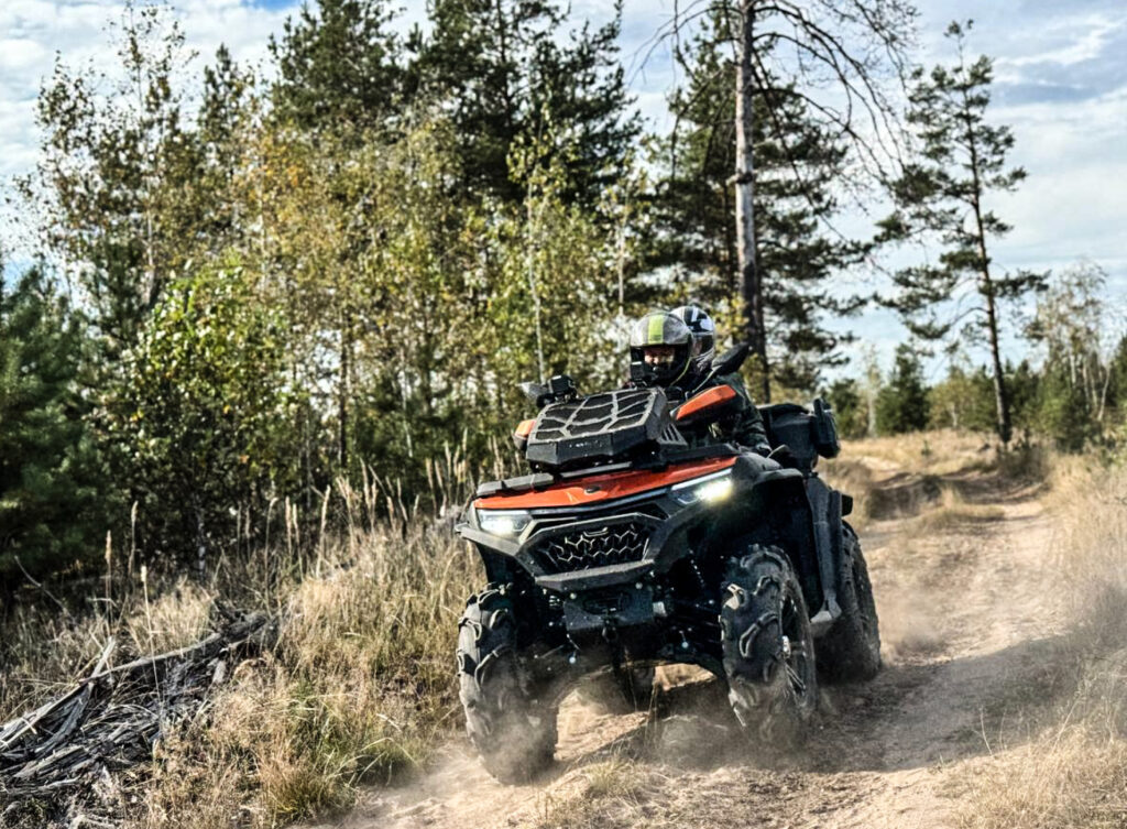 Золотая осень в Белоомуте вместе с ATVARMOR CLUB