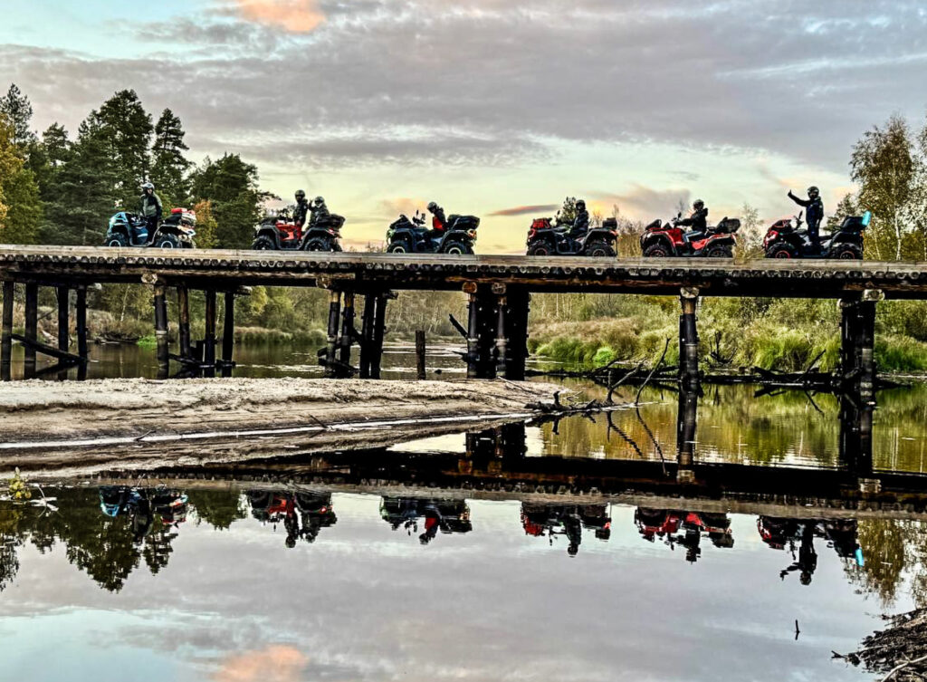 Золотая осень в Белоомуте вместе с ATVARMOR CLUB