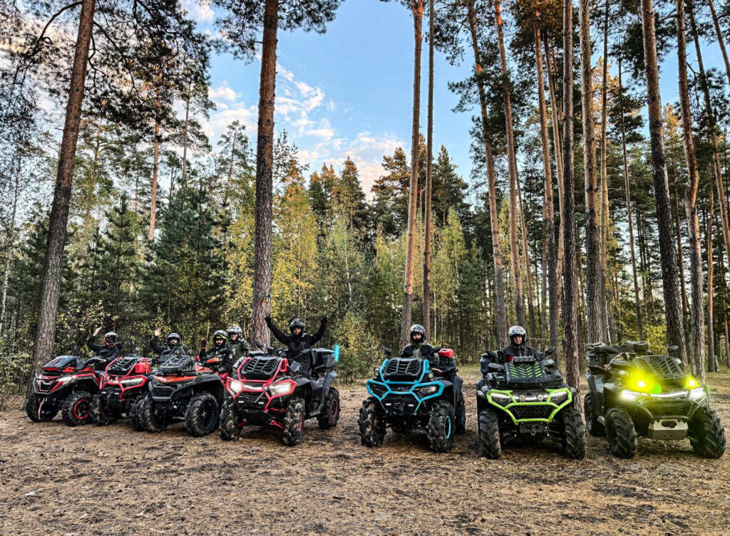 Золотая осень в Белоомуте вместе с ATVARMOR CLUB
